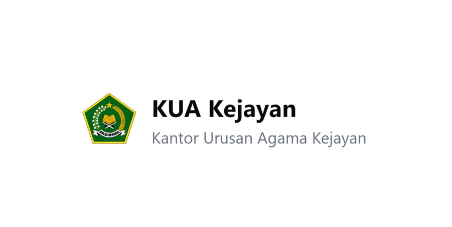 Website Pelayanan Masyarakat (KUA Kejayan)